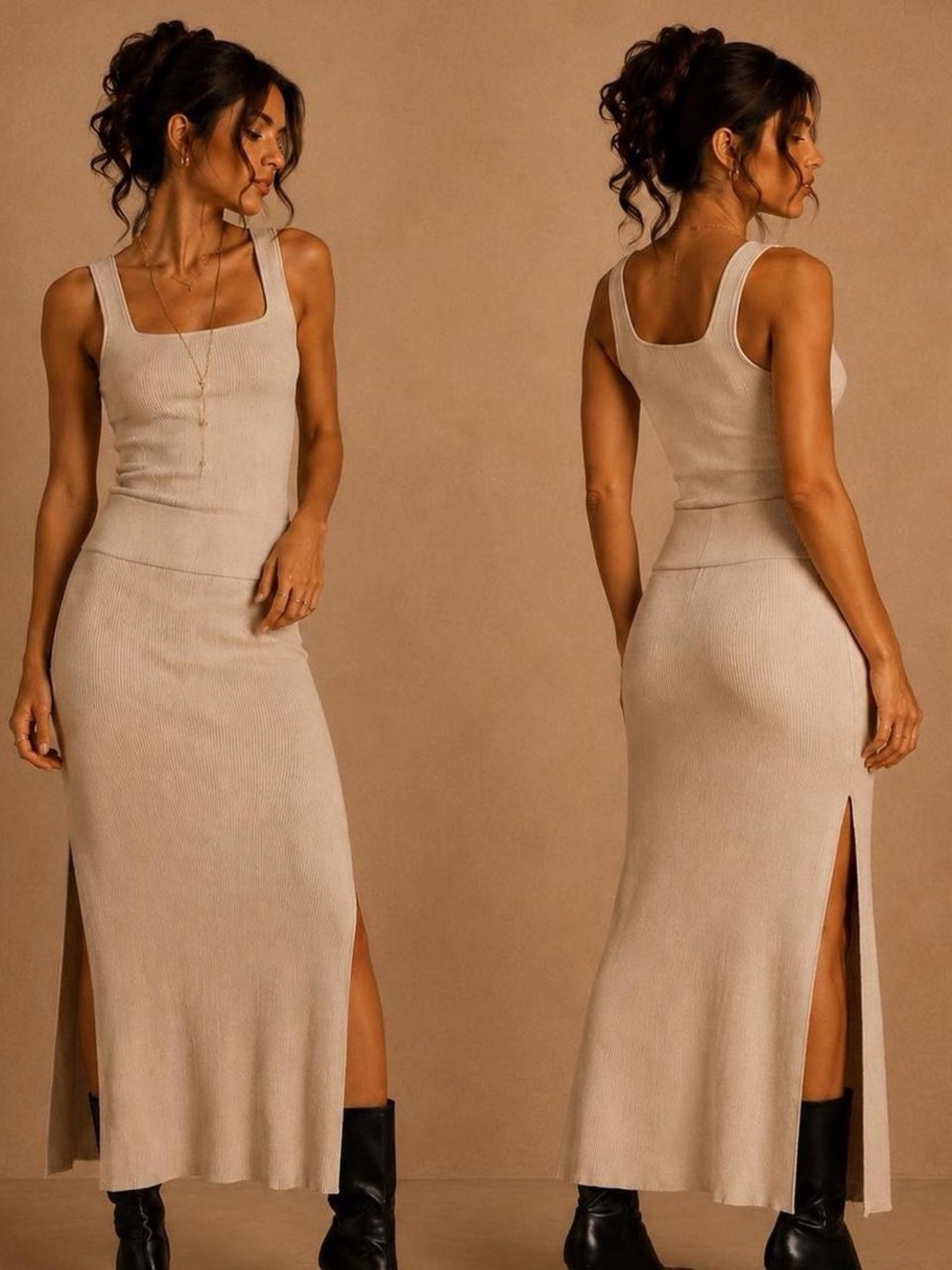 Splendid 2 piece knit set size small - Picture 2 of 6